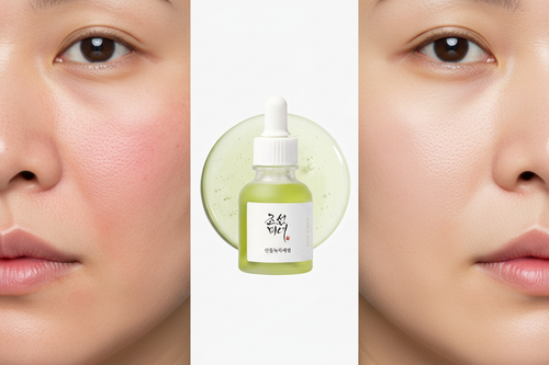 Avant après Calming Serum Green Tea