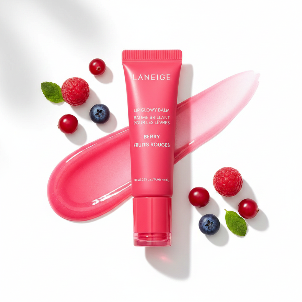 Texture Lip Glowy Balm Berry