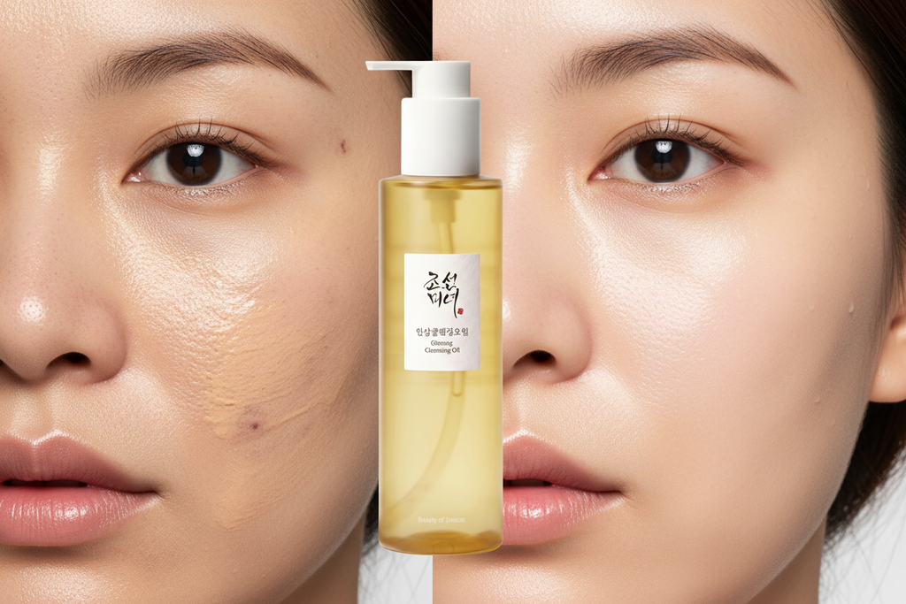 Avant après Ginseng Cleansing Oil